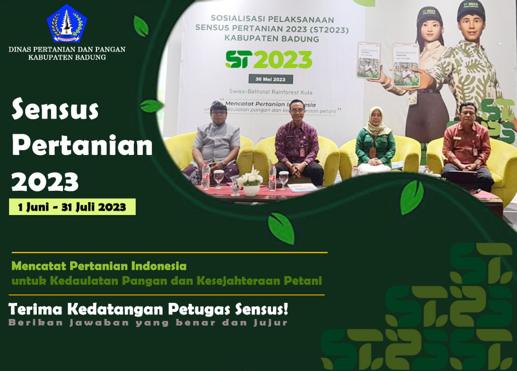 SENSUS PERTANIAN TAHUN 2023 2023 DI KABUPATEN  BADUNG